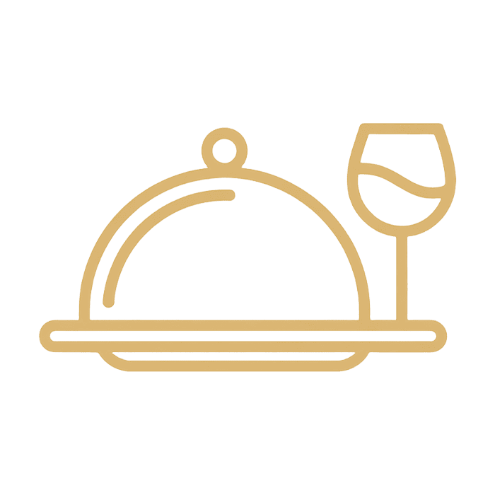 Ícono Catering Cena